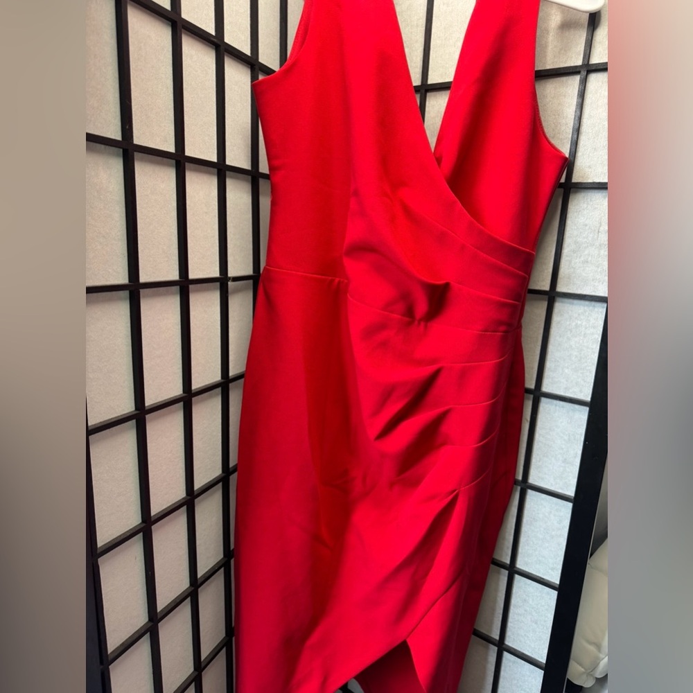 Ruby Rox Vibrant Red Dress - Picture 2 of 3